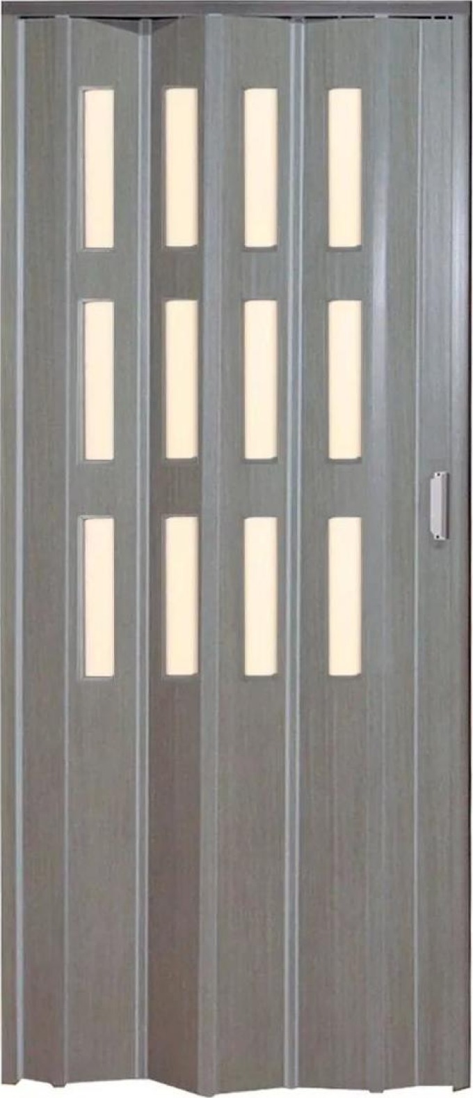 Luciana Shrnovací dveře, 730 × 2000 mm, cedr, prosklené