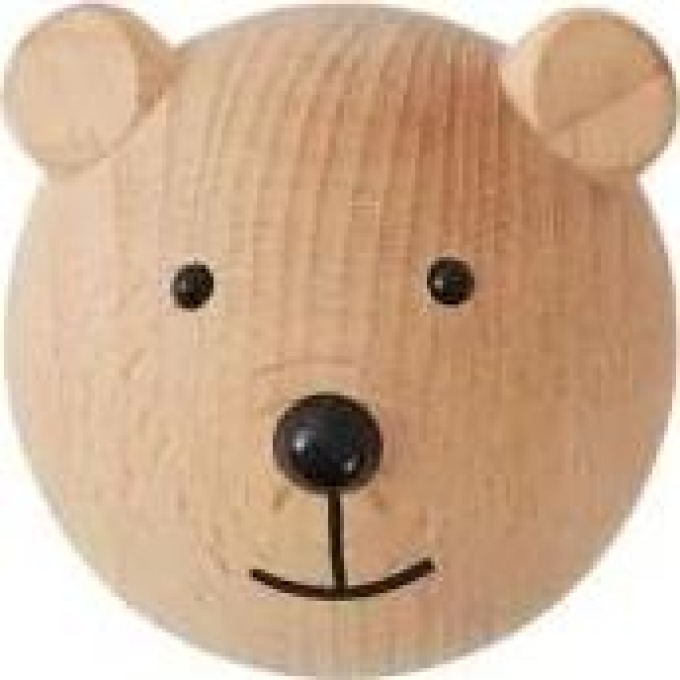 Dřevěný dětský háček Bear Oyoy