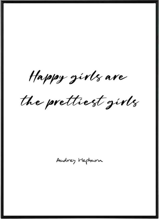 Happy girl - 50x70 cm Obraz
