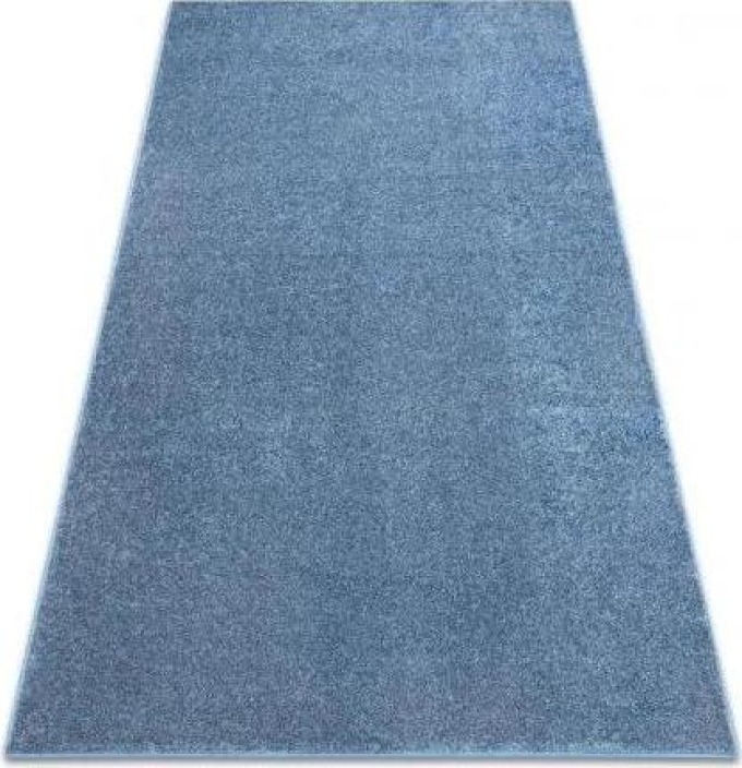 koberec, koberec metráž SANTA FE modrý 74 hladký, Jednotný jedn velikost 400x450 cm | krásné koberce cz