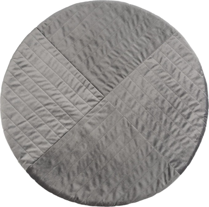 Nobodinoz Podložka Kilimanjaro Velvet Slate Grey