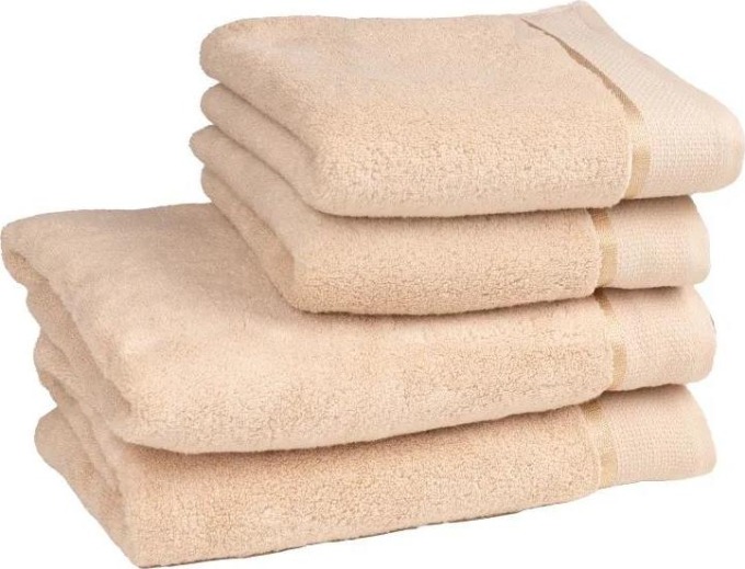 Tegatex Bavlněný ručník / osuška z mikro bavlny- béžová Velikost: 50*90 cm