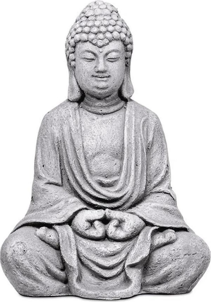 Soška Feng Shui velká - Inspirativní pohled na meditujícího Buddhu pro reflexi a odpočinek