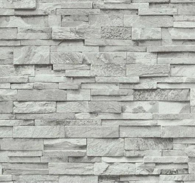 Vliesová tapeta na zeď imitující šedý pískovec s rozměry 10,05 m x 0,53 m od P+S International