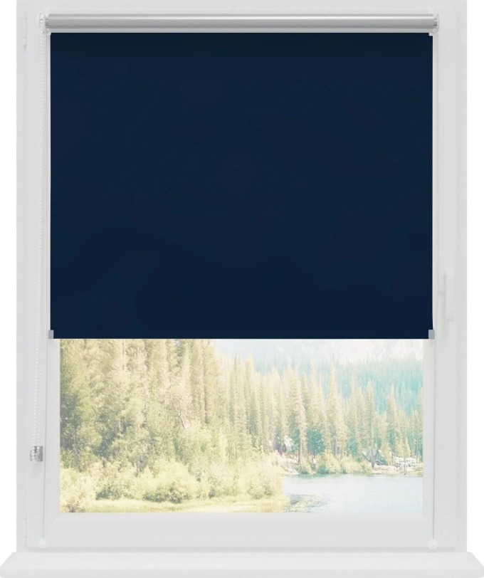 Termoizolační roleta neinvazivní Navy Silver 65x220 cm