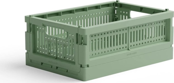 Made Crate přepravka mini green