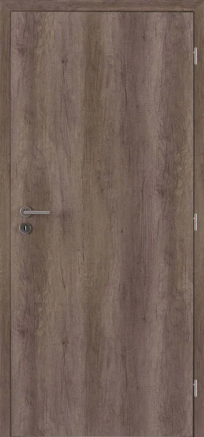 Doornite CPL Protipožární dveře 90 P, 920 × 1970 mm, CPL laminát, pravé, dub americký, plné