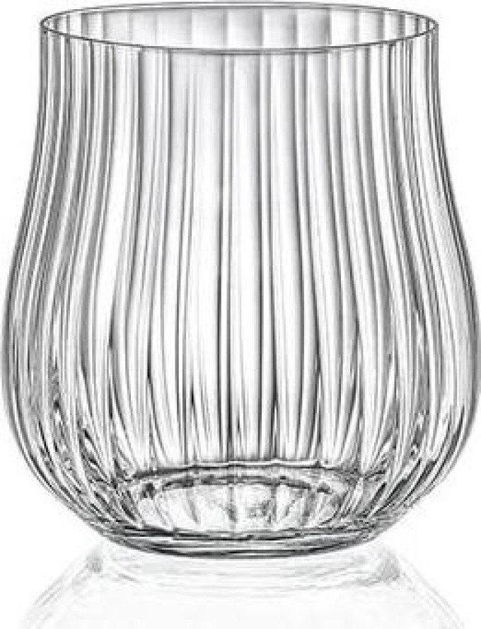 Crystalex - Bohemia Crystal Sklenice na nealko Tulipa Optic 350 ml, 6 ks