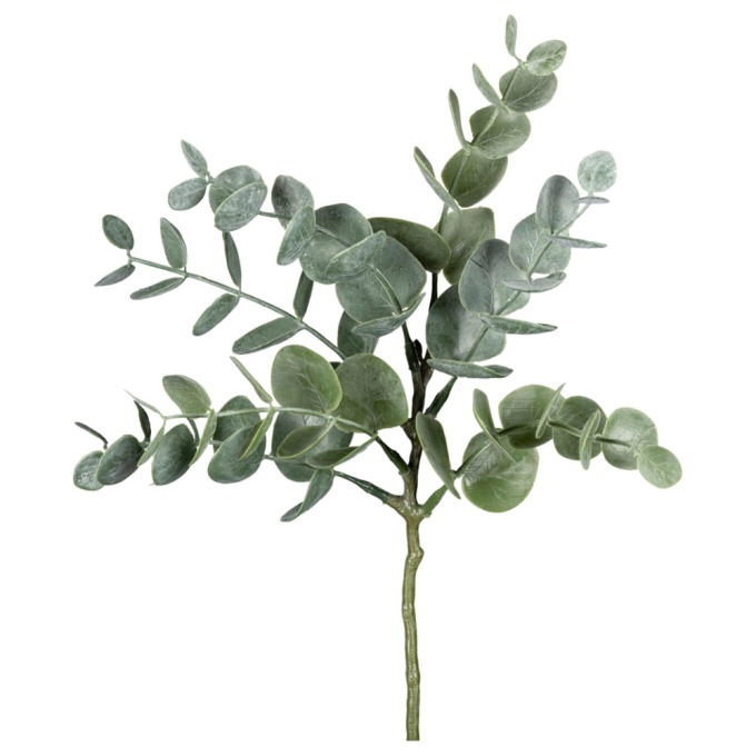 Umělá rostlina Eucalypthuszweig,v:26cm,zelená