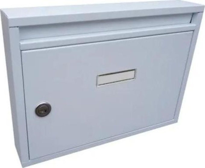 DOLS E-01 BASIC RAL9016 - poštovní schránka do bytových a panelových domů, bílá
