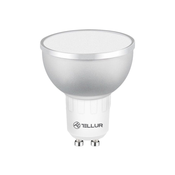 Tellur WiFi Smart LED žárovka GU10, 5 W, teplá bílá