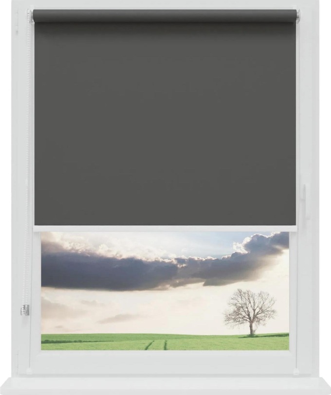 Zatemňující roleta neinvazivní Graphite 61x150 cm