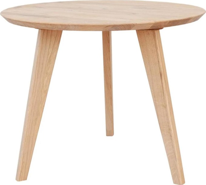 Konferenční stolek kulatý, dub, barva přírodní dub, kolekce Orbetello, rozměr 50 cm