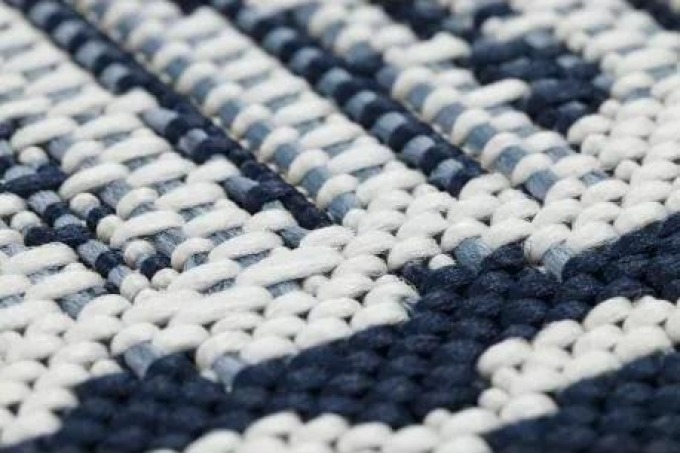 koberec COLOR 47276/396 SISAL Pásy bílý velikost 120x170 cm | krásné koberce cz