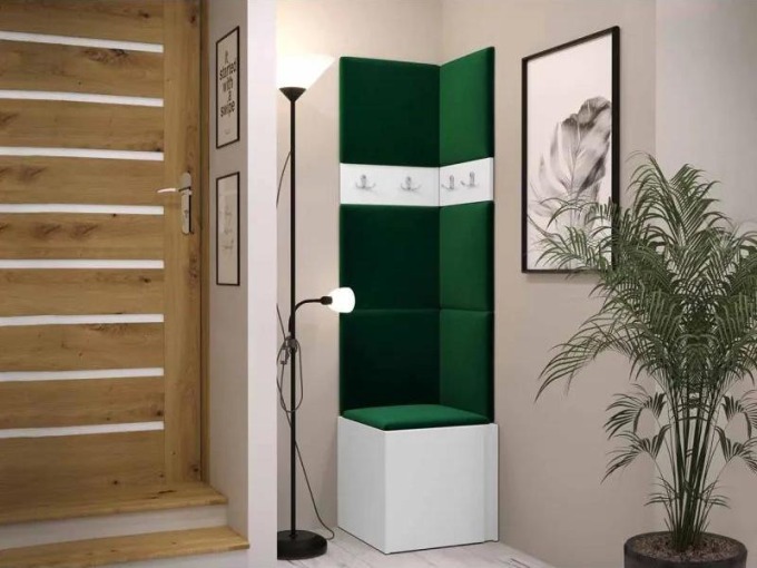 Předsíň Tavasz XXI, Barva: bílá, Barva látek:: Manila 35