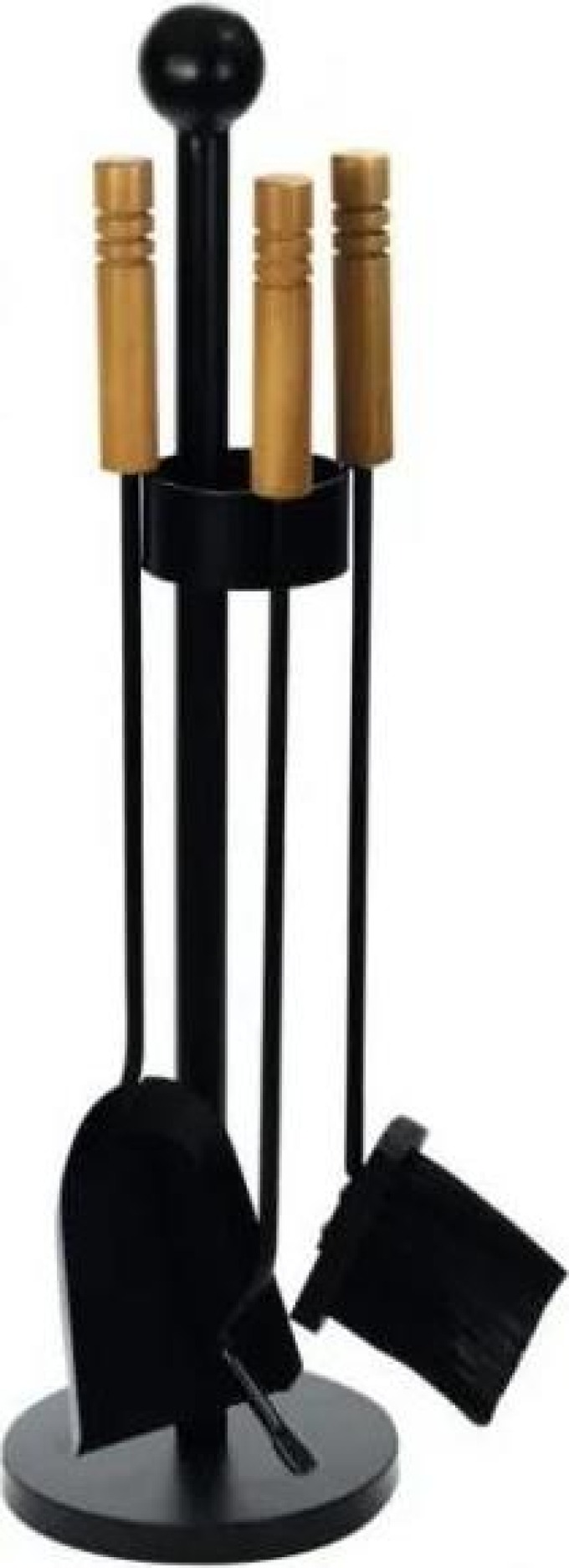 Krbové nářadí černé barvy o výšce 640 mm