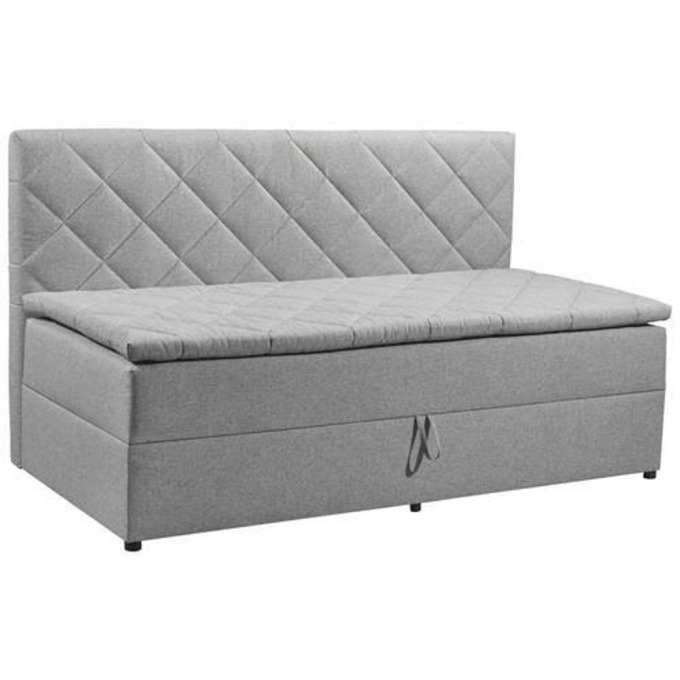 Postel boxspring Luca 2 Sv. Šedá