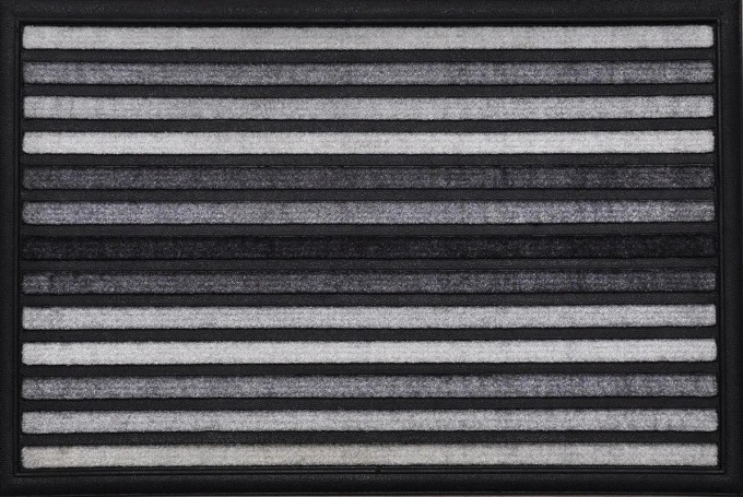 Vesna | Rohožka Scrape Stripes Grey