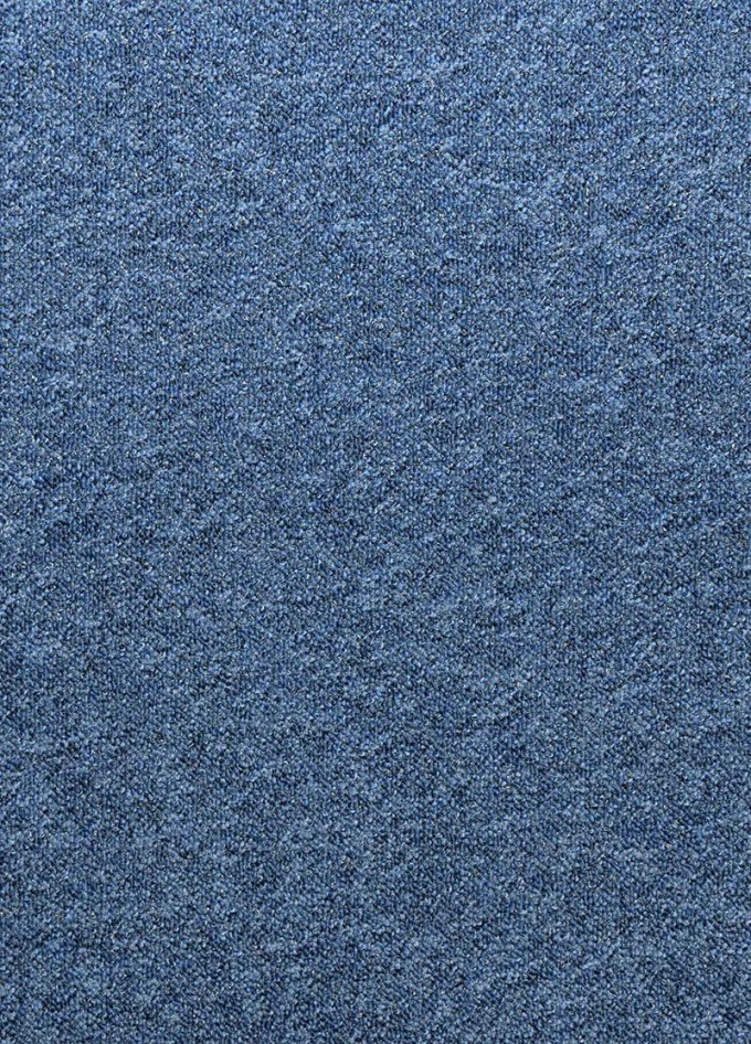 Metrážový koberec IMAGO 85 o šířce 400 cm v modré barvě s elegantním melírem, vhodný pro minimalistické i maximalistické interiéry