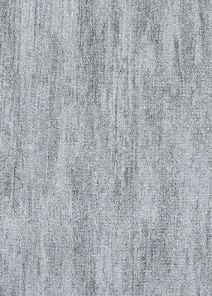 Mramorovaným tištěným vzorem s nízkým lesklým vláknem, metrážový koberec TROPICAL 90 s šířkou role 500 cm ve šedé barvě