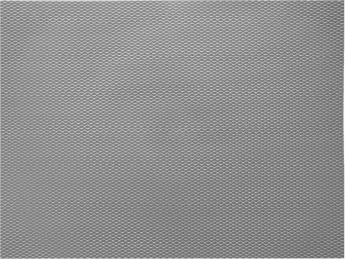 Nástěnka na míru ve šedé barvě s rozměry 820 x 620 mm