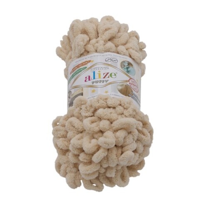 Příze PUFFY béžová, 100 g / 9 m