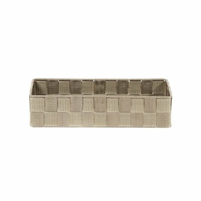 Compactor Úložný organizér do zásuvky L TEX, 30 x 12 x 7 cm, taupe