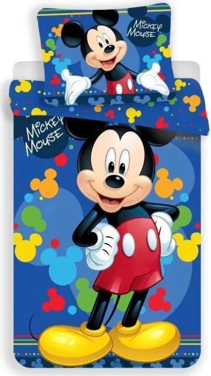 JERRY FABRICS Povlečení Mickey 3 Polyester 140/200, 70/90 cm