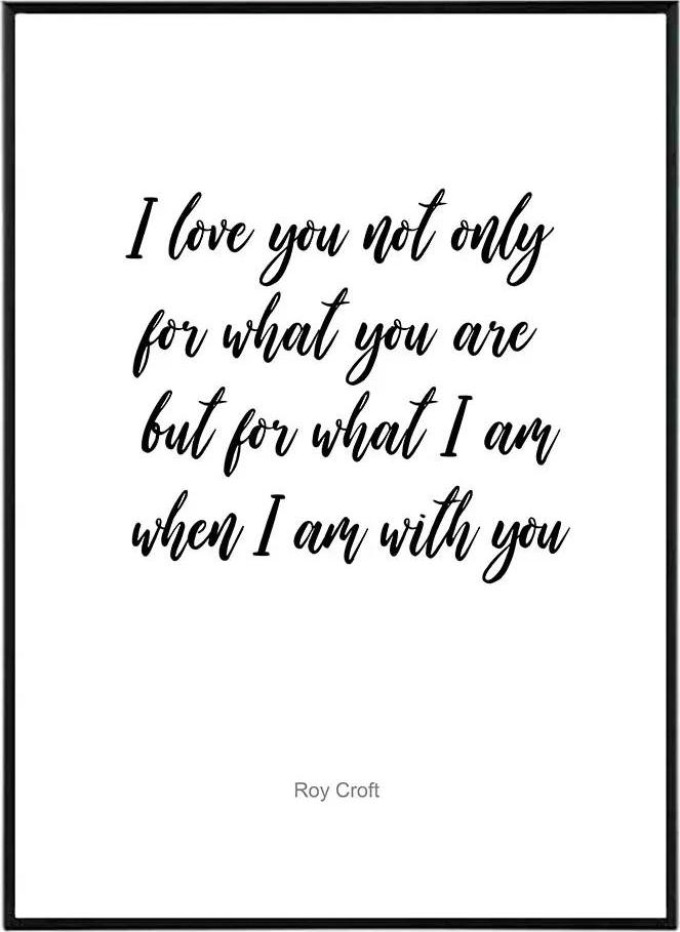 Love you - 50x70 cm Obraz