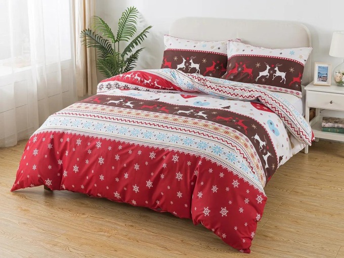 XPOSE® Bavlněné Renforcé povlečení SANTA 1