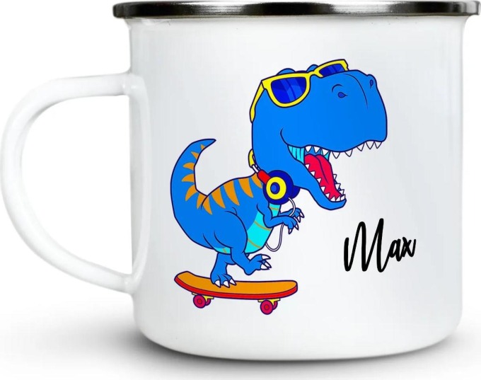 Ahome Dětský plecháček se jménem Max 300 ml