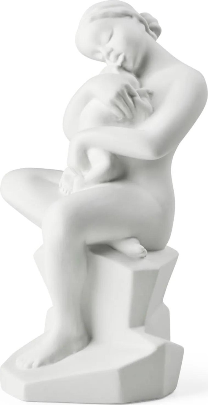 KÄHLER Soška Moments of Being / Beginnings 23 cm, bílá barva, porcelán