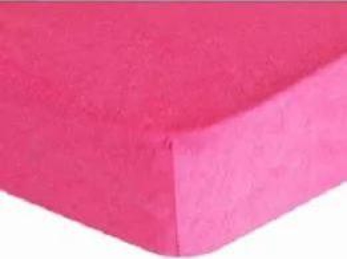 Prostěradlo froté světleružová TiaHome - 200x200cm