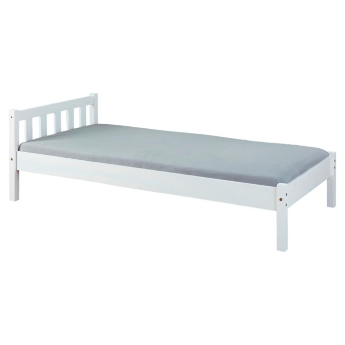 Jednolůžkový dřevěná postel Vilmar 90x200 Cm