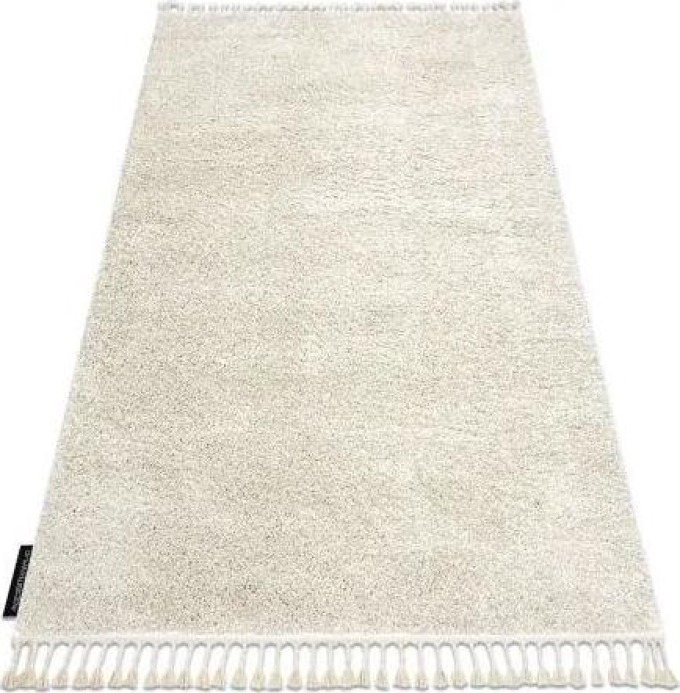 koberec BERBER 9000, krémový střapce, Maroko Shaggy velikost 160x220 cm | krásné koberce cz