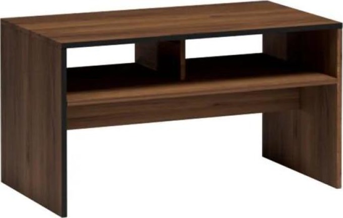 Konferenční stolek Tedros TD08, Barva: ořech varmia / ořech varmia + černá