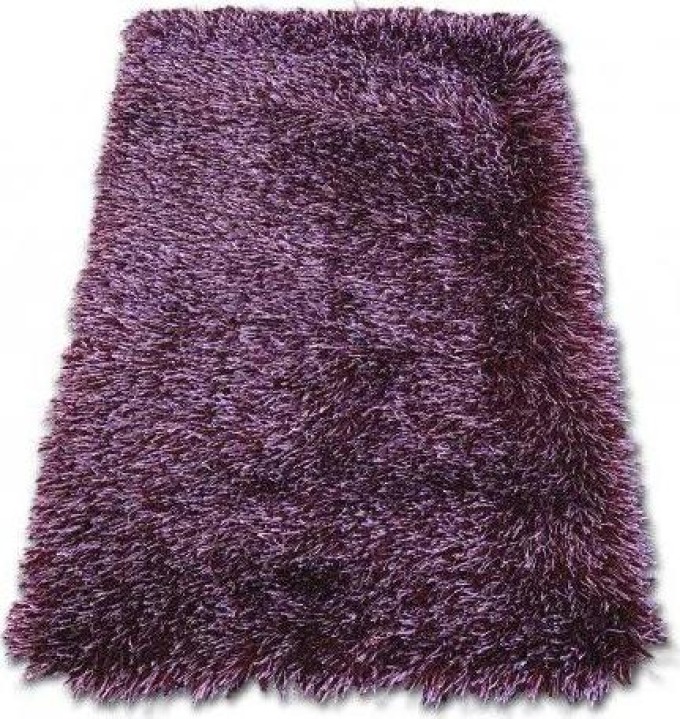 Kusový koberec LOVE SHAGGY model 93600 fialový velikost 250x350 cm | krásné koberce cz