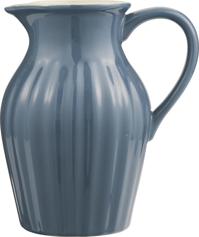 IB LAURSEN Džbán Mynte Cornflower 1,7 l, modrá barva, keramika