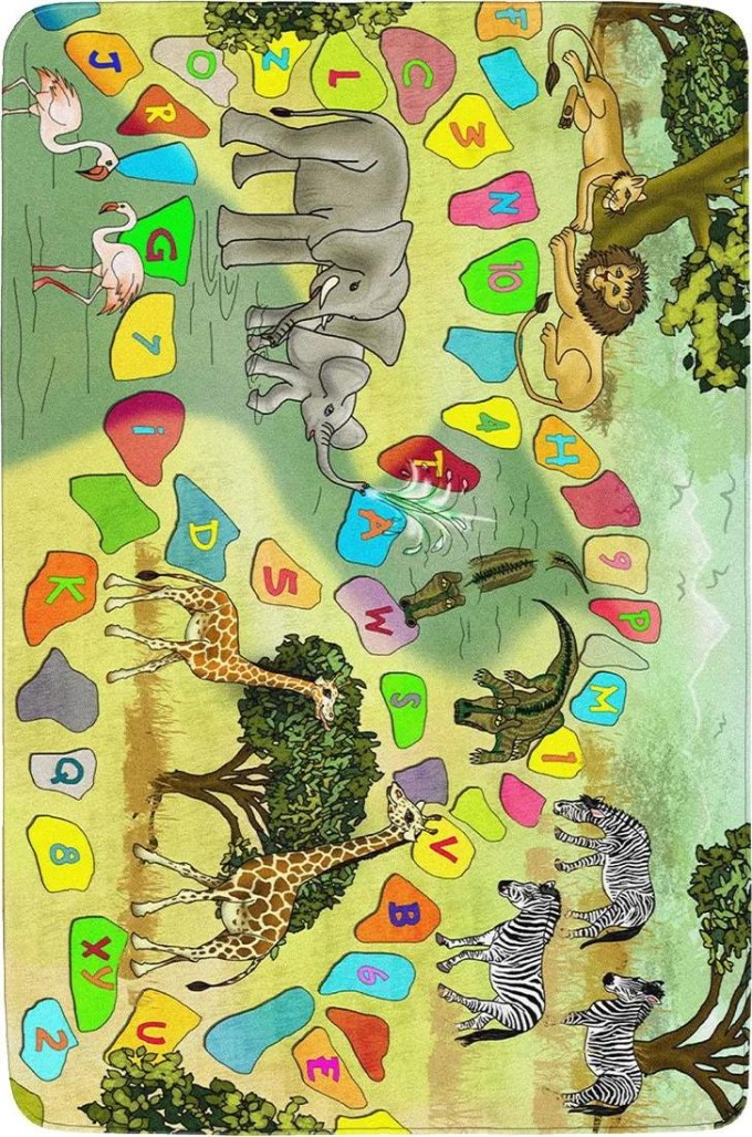 Koberce Breno Kusový koberec Safari, Vícebarevné, 76.5 x 117 cm