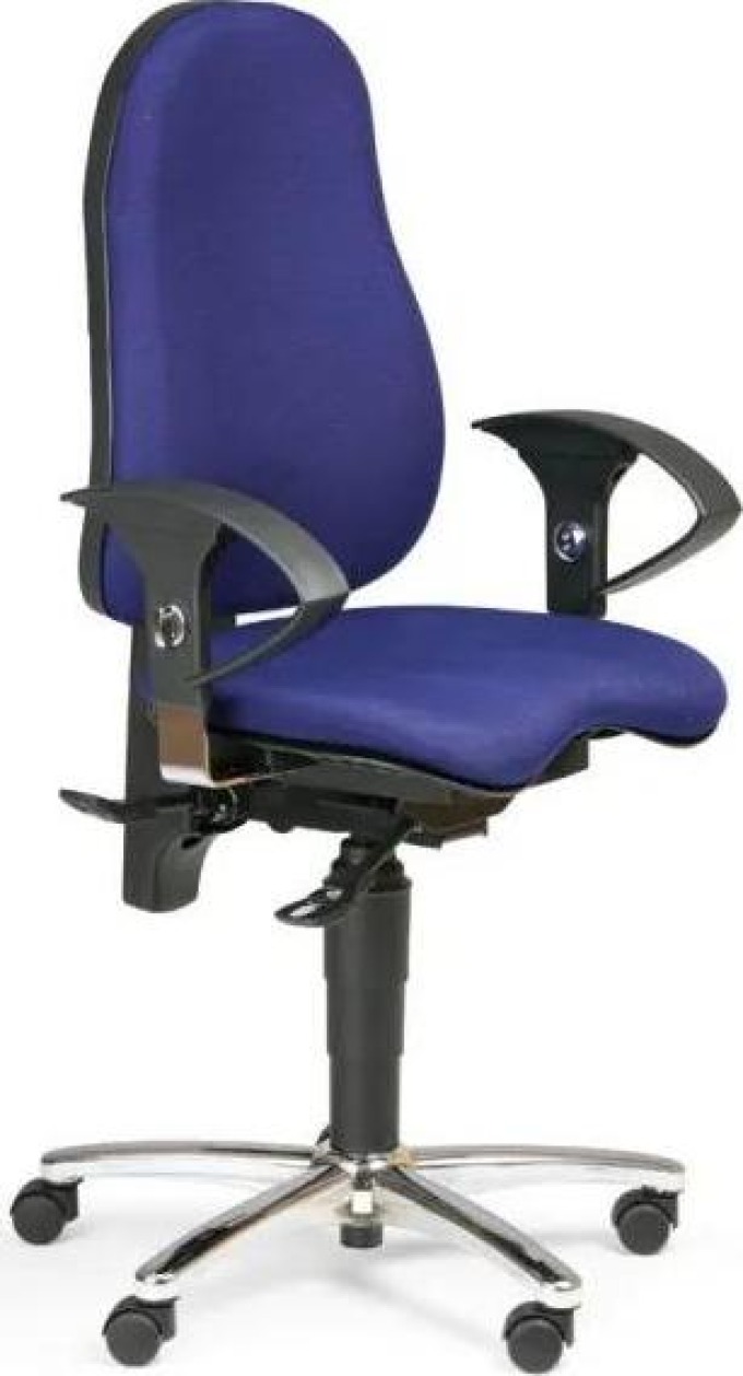 Topstar Zdravotní balanční kancelářská židle EXETER, modrá