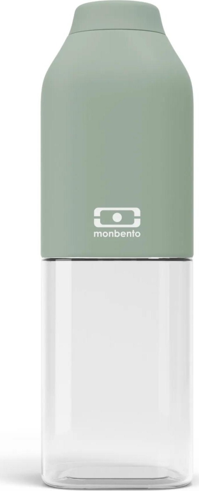monbento Lahev Monbento Positive Green Natural 500 ml, zelená barva, plast