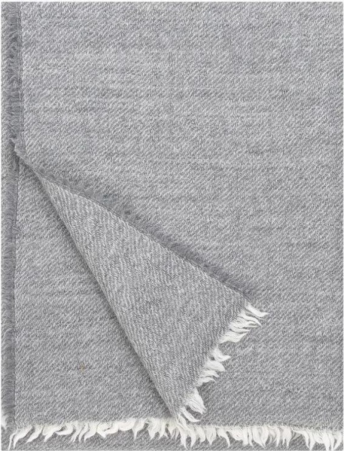 Vlněná deka Sara 140x180, šedá