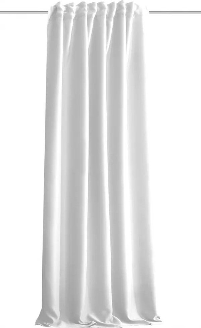 Akustický závěs s podšívkou, bílá, 160 cm (V), 135 cm (Š) - Všestranný závěs ACUSTICO s ochranou proti teplu, chladu a průvanu