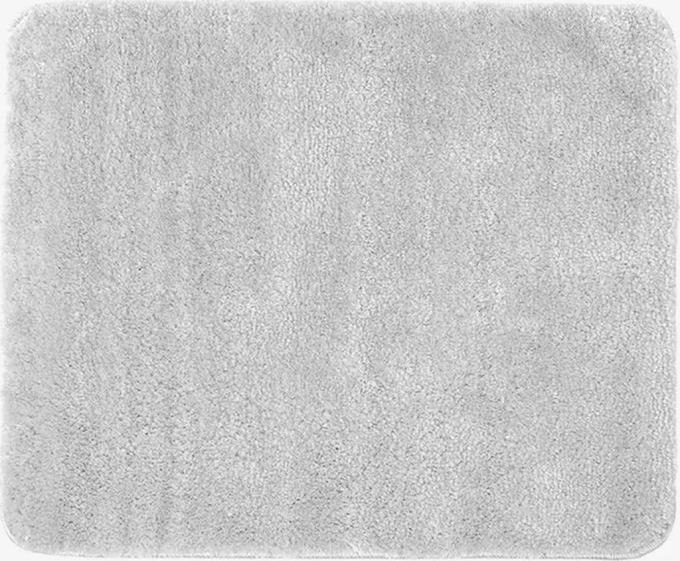 Goldea koupelnová předložka / kobereček s vyšším chlupem 50x60 cm - světle šedá 50 x 60 cm