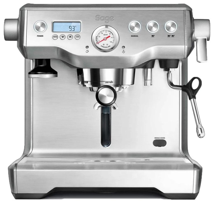 SAGE SES920BSS - DUAL BOILER™ espresso kávovar - stříbrný