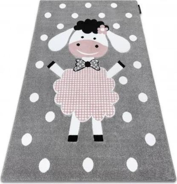 koberec PETIT DOLLY OVEČKA, šedý velikost 180x270 cm | krásné koberce cz