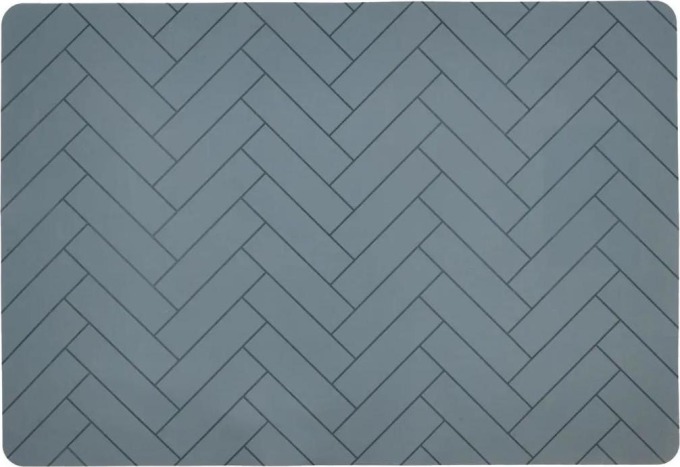 Södahl Prostírání 33x48 Tiles China blue Silicone