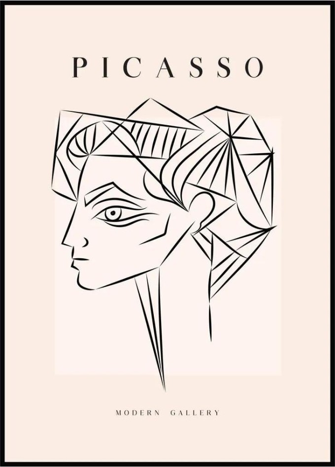 Pablo Picasso - Muž 30 x 40 cm