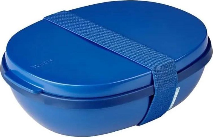 Mepal Jídelní box Ellipse Duo Vivid Blue 1425 ml, modrá barva, plast