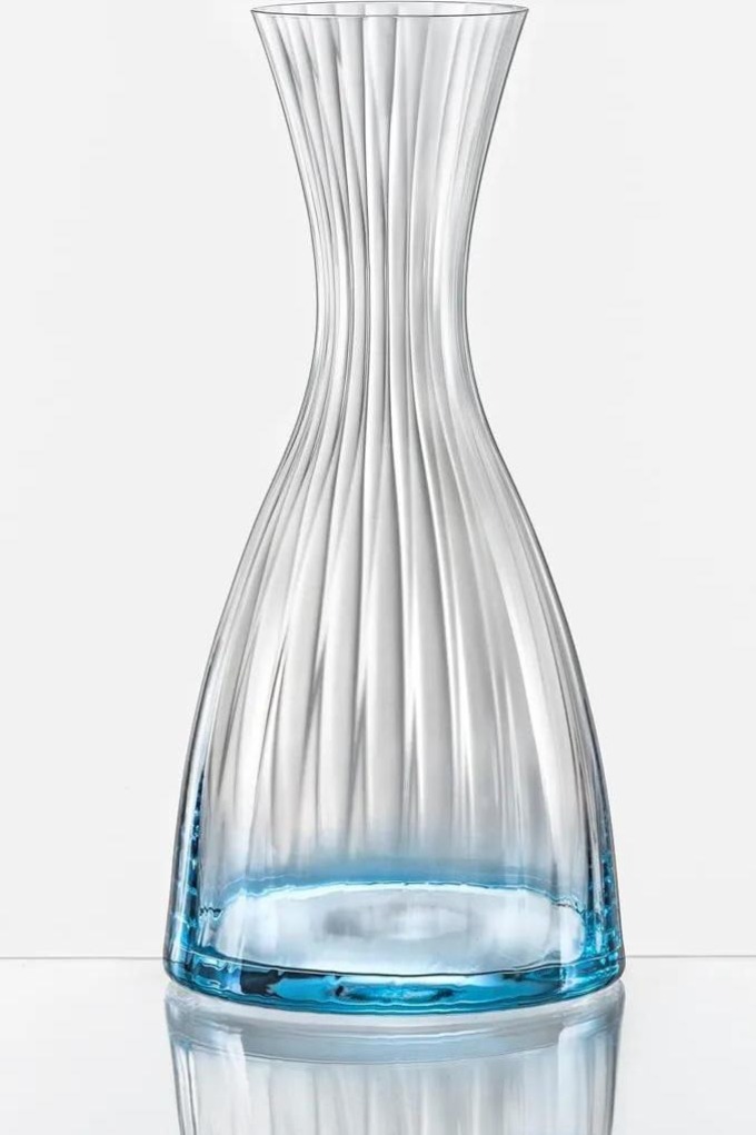 Crystalex - Bohemia Crystal Karafa Kate optic modrá 1.200 ml, 1 ks